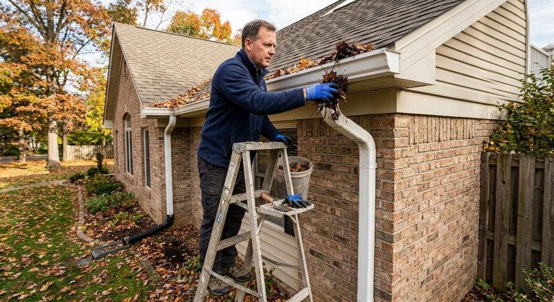 Downspout Blockage Removal in Baltimore, MD